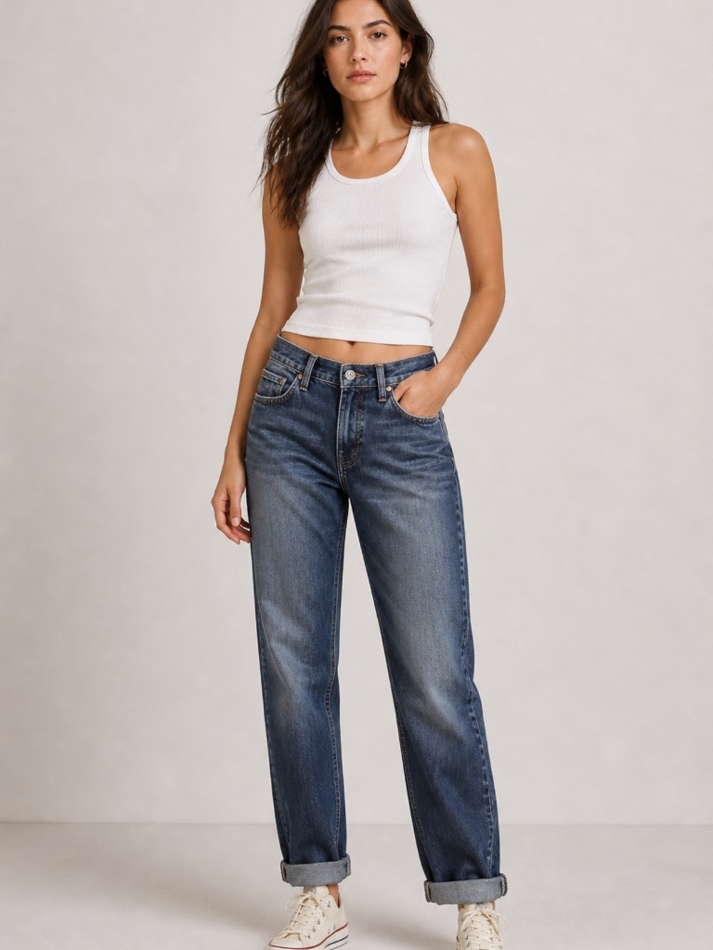 Silver Jeans Co. Womens 28x29 Boyfriend Jeans Dark Wash Straight Leg